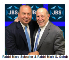 JBS TV Presents with Rabbi Marc Schneier - The Hampton Synagogue