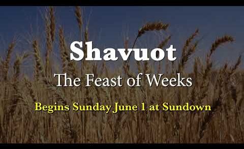 Services for Shavuot on JBS beginning June 1