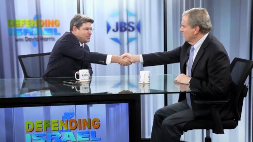 Defending Israel: David Harris with Ofir Akunis