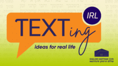 TEXTing IRL logo